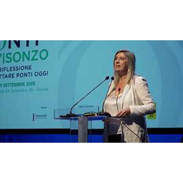 L'assessore regionale Cristina Amirante - L'assessore regionale Cristina Amirante