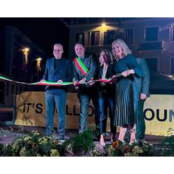 L'assessore Bini alla Festa dell'Uva - L'assessore Bini alla Festa dell'Uva