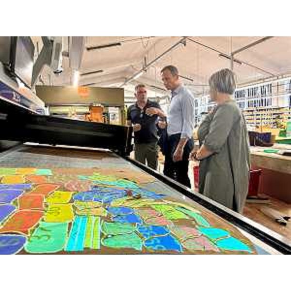 Alcuni momenti della visita del governatore Massimiliano Fedriga - Alcuni momenti della visita del governatore Massimiliano Fedriga