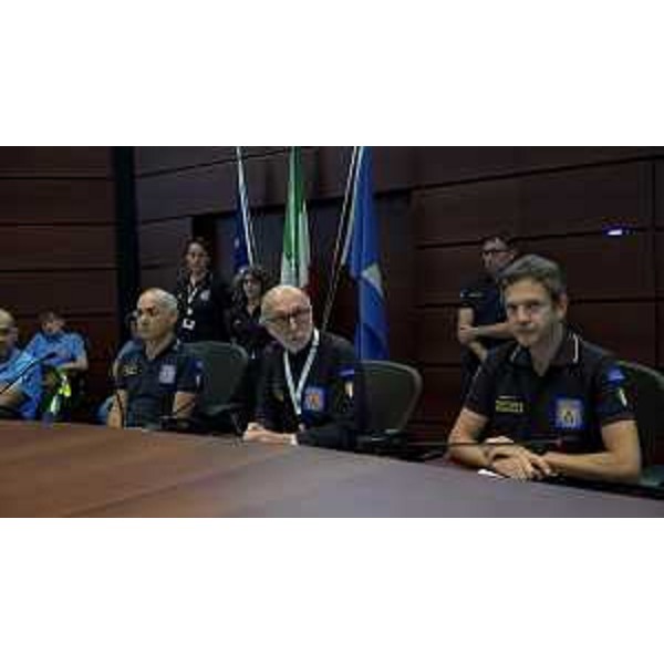 L'assessore regionale alla Protezione civile, Riccardo Riccardi, con il direttore centrale della Pc Fvg Amedeo Aristei - L'assessore regionale alla Protezione civile, Riccardo Riccardi, con il direttore centrale della Pc Fvg Amedeo Aristei