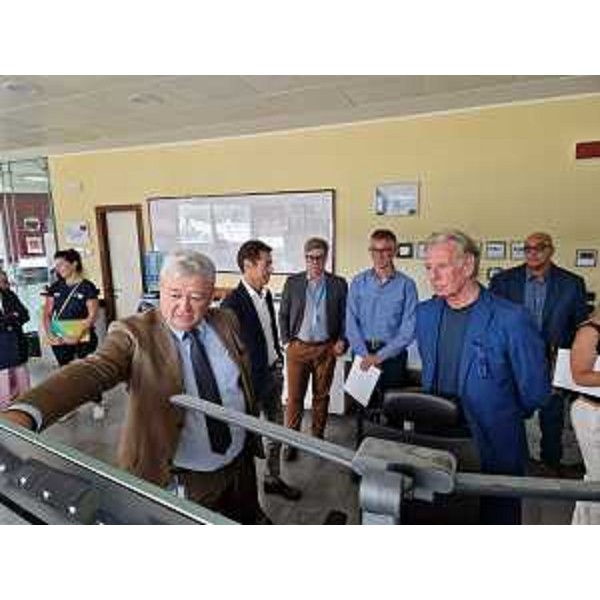 Una fase dell'incontro alla Siot alla presenza dell'assessore Fabio Soccimarro - Una fase dell'incontro alla Siot alla presenza dell'assessore Fabio Soccimarro