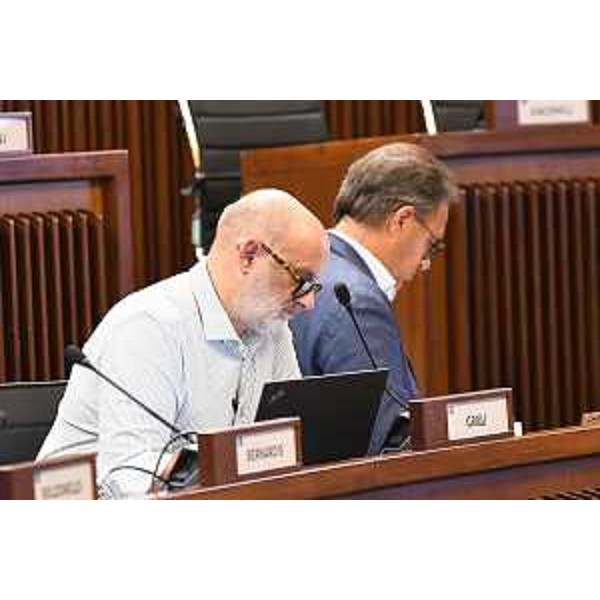 Da sinistra Carlo Grilli e Mauro Di Bert (Fedriga presidente) - Da sinistra Carlo Grilli e Mauro Di Bert (Fedriga presidente)