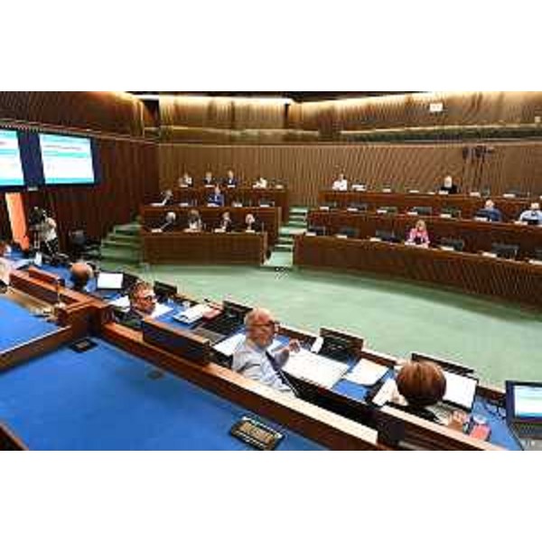 Un momento dei lavori della III Commissione - Un momento dei lavori della III Commissione