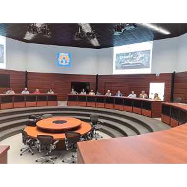 La prima riunione del Tavolo tecnico sul Piano di emergenza per i Campi Flegrei nella sede della Protezione civile a Palmanova - La prima riunione del Tavolo tecnico sul Piano di emergenza per i Campi Flegrei nella sede della Protezione civile a Palmanova