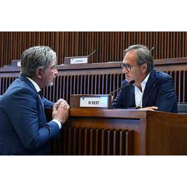 Antonio Calligaris (Lega) e Mauro Di Bert (Fedriga presidente) - Antonio Calligaris (Lega) e Mauro Di Bert (Fedriga presidente)