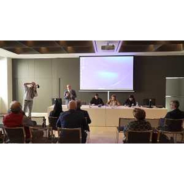 Il vicegovernatore con delega allo Sport Mario Anzil all'incontro "Lo sport come profezia sociale. Valori, eredità e sviluppo del territorio nell'esperienza degli olimpionici friulani". - Il vicegovernatore con delega allo Sport Mario Anzil all'incontro "Lo sport come profezia sociale. Valori, eredità e sviluppo del territorio nell'esperienza degli olimpionici friulani". 