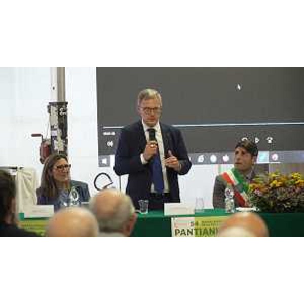 Intervento dell'assessore Stefano Zannier all'inaugurazione della manifestazione pantianicchese - Intervento dell'assessore Stefano Zannier all'inaugurazione della manifestazione pantianicchese