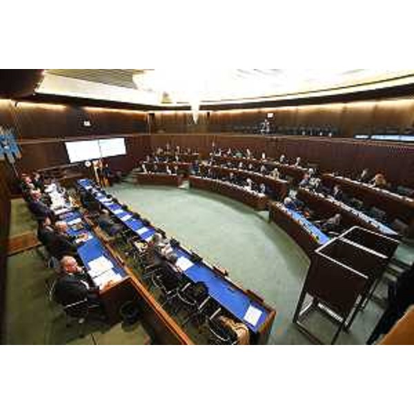 Un momento dei lavori dell'Aula - Un momento dei lavori dell'Aula