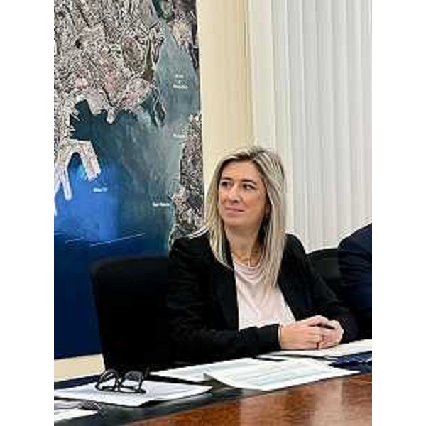 L'assessore regionale alle Infrastrutture e territorio Cristina Amirante. - L'assessore regionale alle Infrastrutture e territorio Cristina Amirante.