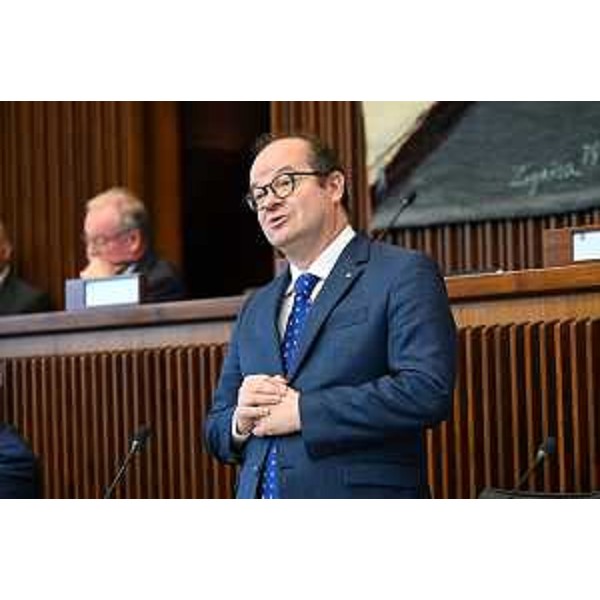 Il vicepresidente con delega alla Cultura e sport, Mario Anzil - Il vicepresidente con delega alla Cultura e sport, Mario Anzil