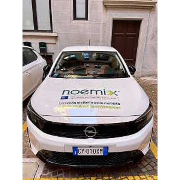 Uno dei veicoli messi a disposizione dal progetto Noemix, - Uno dei veicoli messi a disposizione dal progetto Noemix,