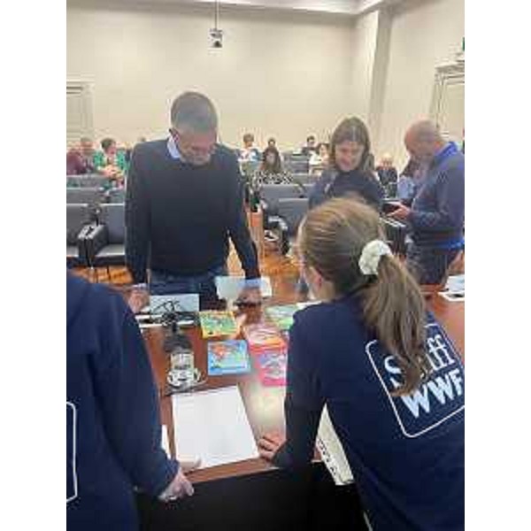 L'assessore regionale Pierpaolo Roberti alla presentazione del kit didattico "Una regata per l'Oceano" - L'assessore regionale Pierpaolo Roberti alla presentazione del kit didattico "Una regata per l'Oceano"