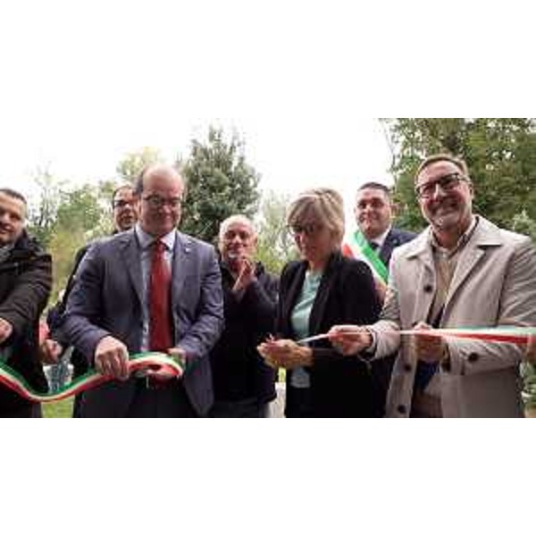 Il vicegovernatore Anzil e l'assessore Zilli a Osoppo - Il vicegovernatore Anzil e l'assessore Zilli a Osoppo