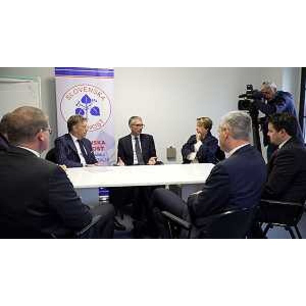 L'assessore Roberti all'evento della Slovenska Skupnost - L'assessore Roberti all'evento della Slovenska Skupnost