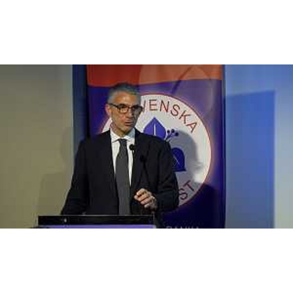 L'assessore Roberti all'evento della Slovenska Skupnost - L'assessore Roberti all'evento della Slovenska Skupnost