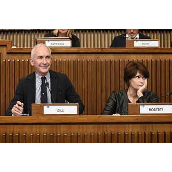 Il presidente della VI Commissione, Roberto Novelli (FI), e l'assessore regionale al Lavoro, Alessia Rosolen - Il presidente della VI Commissione, Roberto Novelli (FI), e l'assessore regionale al Lavoro, Alessia Rosolen