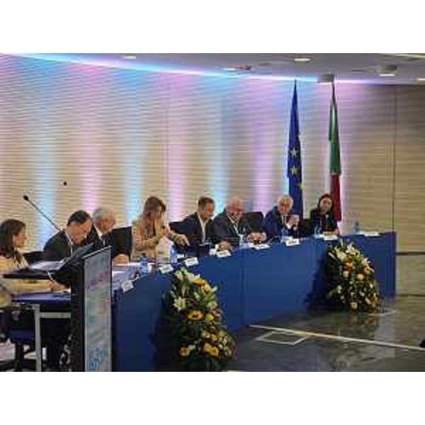 Al centro il presidente della Regione Fvg, Massimiliano Fedriga - Al centro il presidente della Regione Fvg, Massimiliano Fedriga 