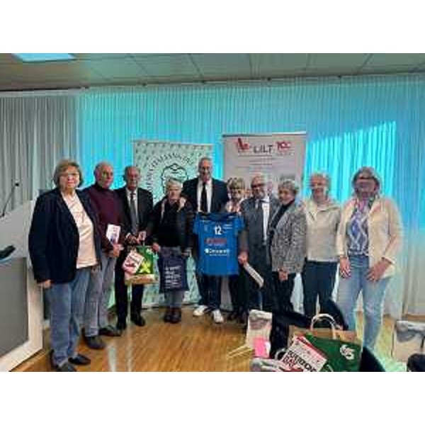 Il presidente Bordin all'evento di presentazione dell'edizione 2025 di Ottobre rosa - Il presidente Bordin all'evento di presentazione dell'edizione 2025 di Ottobre rosa