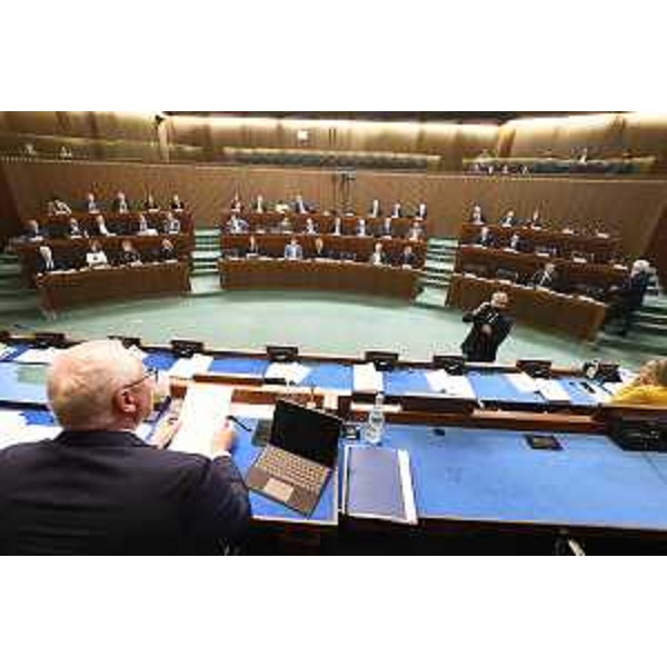 Un momento dei lavori dell'Aula - Un momento dei lavori dell'Aula