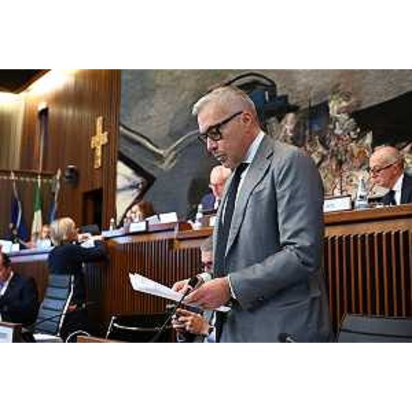 L'intervento dell'assessore Fvg alle Attività produttive, Sergio Emidio Bini - L'intervento dell'assessore Fvg alle Attività produttive, Sergio Emidio Bini