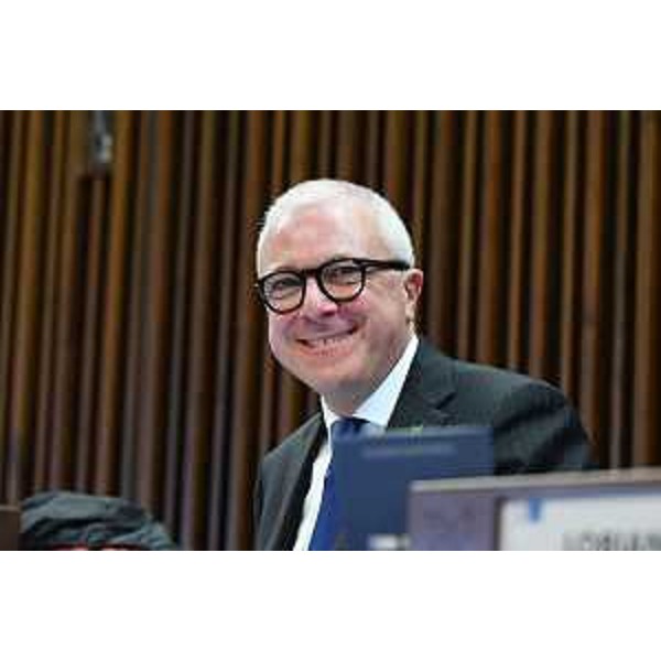 Il capogruppo di Forza Italia, Andrea Cabibbo - Il capogruppo di Forza Italia, Andrea Cabibbo