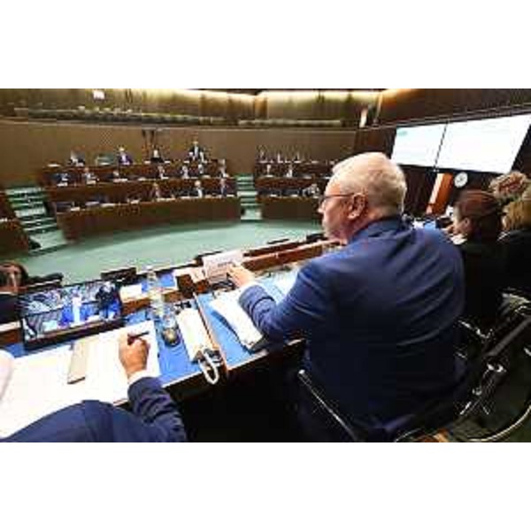 Un momento dei lavori dell'Aula - Un momento dei lavori dell'Aula