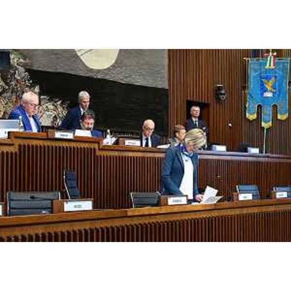 L'assessore Fvg alle Finanze, Barbara Zilli, illustra gli ultimi emendamenti di Giunta al ddl 62 - L'assessore Fvg alle Finanze, Barbara Zilli, illustra gli ultimi emendamenti di Giunta al ddl 62