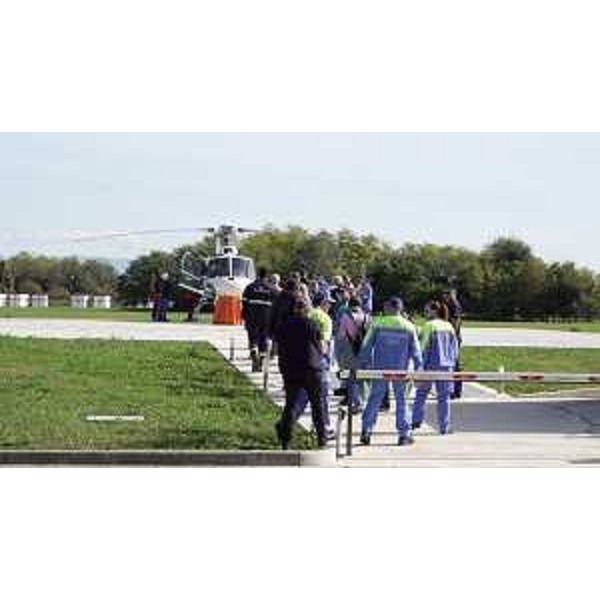 Un momento dell'Open day in corso oggi a Palmanova - Un momento dell'Open day in corso oggi a Palmanova