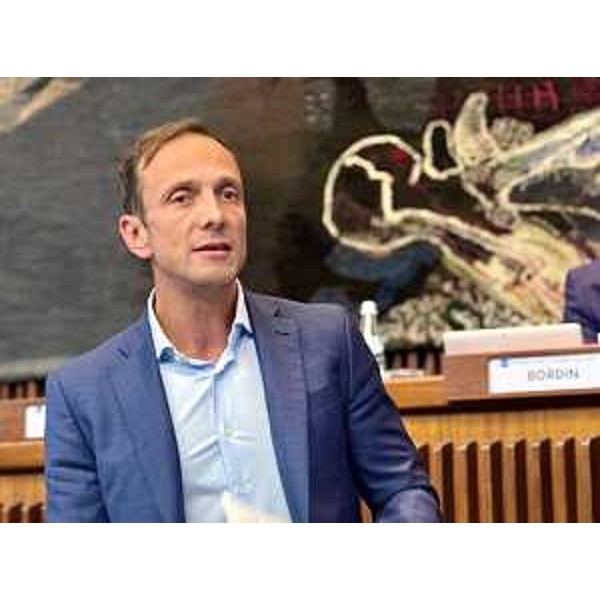 Il governatore Massimiliano Fedriga - Il governatore Massimiliano Fedriga