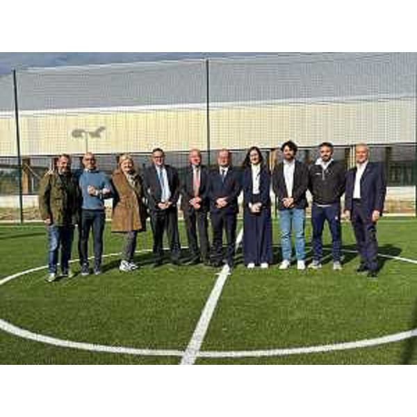Un momento della visita del vicegovernatore con delega a Cultura e Sport, Mario Anzil, al nuovo Le Fucine Sport Center di Buttrio. - Un momento della visita del vicegovernatore con delega a Cultura e Sport, Mario Anzil, al nuovo Le Fucine Sport Center di Buttrio.