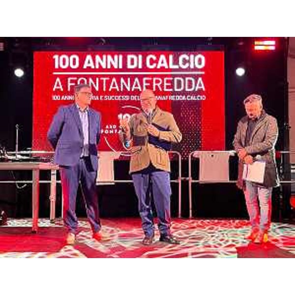L'intervento del vicegovernatore Mario Anzil in occasione dei festeggiamenti per i 100 anni del Fontanafredda Calcio - L'intervento del vicegovernatore Mario Anzil in occasione dei festeggiamenti per i 100 anni del Fontanafredda Calcio