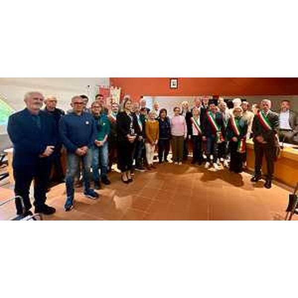 I rappresentanti dei soggetti aderenti al contratto di Fiume Isonzo - I rappresentanti dei soggetti aderenti al contratto di Fiume Isonzo