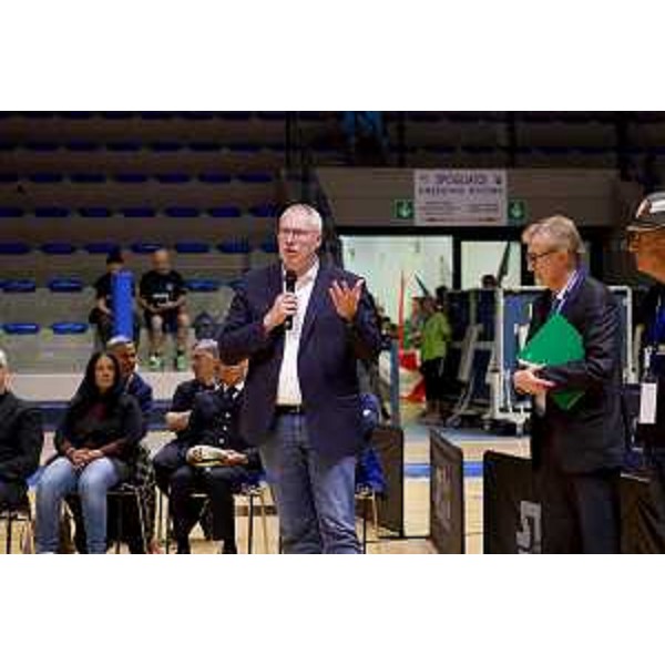 L'intervento del presidente del Cr Fvg, Mauro Bordin, a Lignano Sabbiadoro per il Ping Pong Parkinson World Championship 2025 - L'intervento del presidente del Cr Fvg, Mauro Bordin, a Lignano Sabbiadoro per il Ping Pong Parkinson World Championship 2025