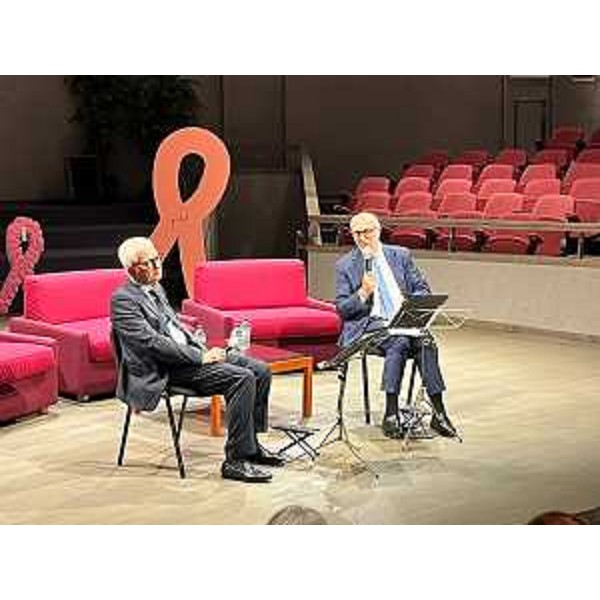 L'intervento dell'assessore regionale alla Salute Riccardo Riccardi durante l'incontro organizzato dalla Lilt di Gorizia - L'intervento dell'assessore regionale alla Salute Riccardo Riccardi durante l'incontro organizzato dalla Lilt di Gorizia