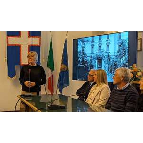 L'assessore Barbara Zilli nel corso del suo intervento - L'assessore Barbara Zilli nel corso del suo intervento