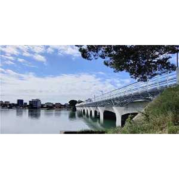 Un rendering della nuova viabilità ciclabile con vista lato Aquileia - Un rendering della nuova viabilità ciclabile con vista lato Aquileia