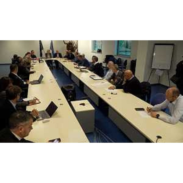 La riunione della Cabina di regia regionale della logistica presieduta dall'assessore alle Infrastrutture e territorio Cristina Amirante - La riunione della Cabina di regia regionale della logistica presieduta dall'assessore alle Infrastrutture e territorio Cristina Amirante