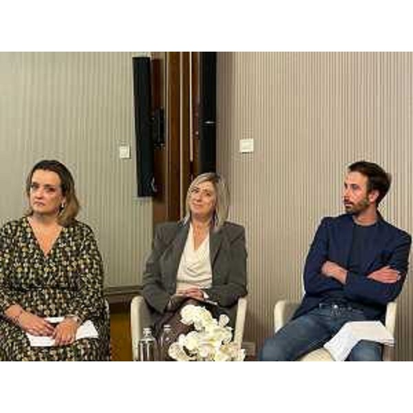 Lassessore regionale a Infrastrutture e territorio Cristina Amirante (al centro) al convegno Real estate Forum Udine 2025 - Lassessore regionale a Infrastrutture e territorio Cristina Amirante (al centro) al convegno Real estate Forum Udine 2025