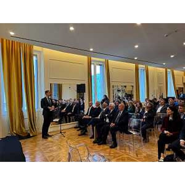 L'intervento del governatore Massimiliano Fedriga per i 75 anni della Riccesi - L'intervento del governatore Massimiliano Fedriga per i 75 anni della Riccesi