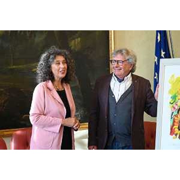 Serena Pellegrino (Avs) e Gianni Borta - Serena Pellegrino (Avs) e Gianni Borta