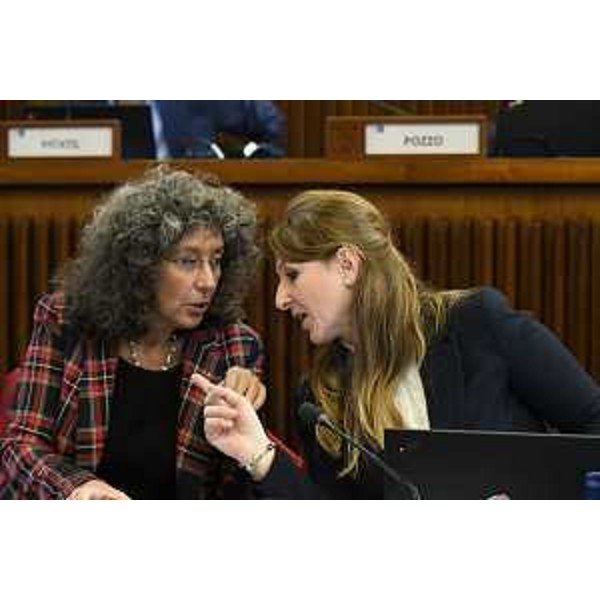 Da sinistra Serena Pellegrino (Avs) e Rosaria Capozzi (M5S) - Da sinistra Serena Pellegrino (Avs) e Rosaria Capozzi (M5S)