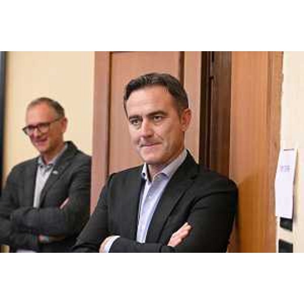 Il Capogruppo del Patto per l'Autonomia-Civica Fvg, Massimo Moretuzzo - Il Capogruppo del Patto per l'Autonomia-Civica Fvg, Massimo Moretuzzo