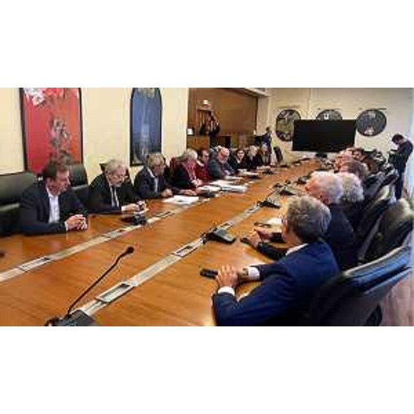 Massimiliano Pozzo (Pd), primo a destra - Massimiliano Pozzo (Pd), primo a destra