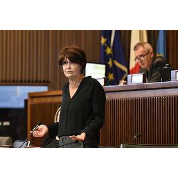 L'assessore regionale al Lavoro, formazione e istruzione, Alessia Rosolen - L'assessore regionale al Lavoro, formazione e istruzione, Alessia Rosolen