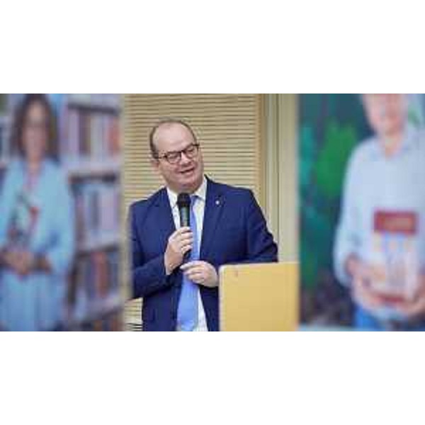 L'intervento del vicegovernatore con delega alla Cultura Mario Anzil. - L'intervento del vicegovernatore con delega alla Cultura Mario Anzil.