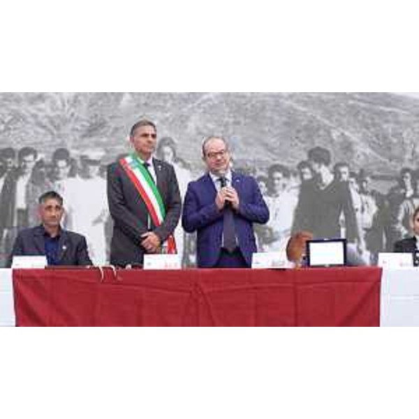 Anzil con il sindaco di Rivignano Teor Fabrizio Mattiussi - Anzil con il sindaco di Rivignano Teor Fabrizio Mattiussi
