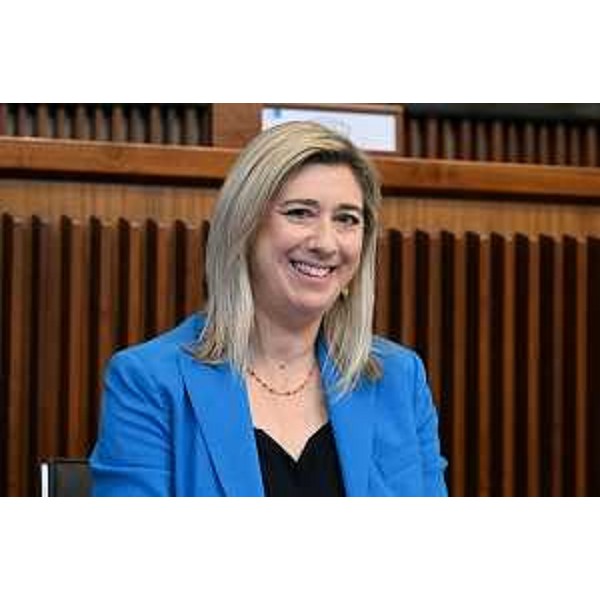 L'assessore regionale alle Infrastrutture e Territorio Cristina Amirante - L'assessore regionale alle Infrastrutture e Territorio Cristina Amirante