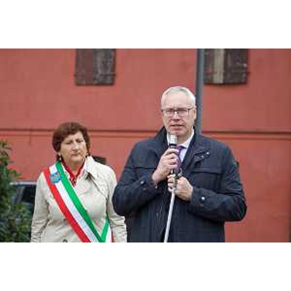 La sindaca di Bertiolo, Eleonora Viscardis, e il presidente del Cr Fvg, Mauro Bordin - La sindaca di Bertiolo, Eleonora Viscardis, e il presidente del Cr Fvg, Mauro Bordin