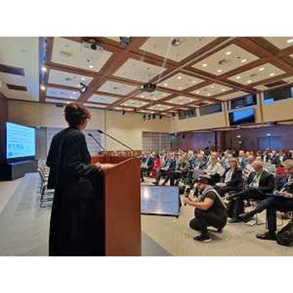 L'intervento dell'assessore regionale Alessia Rosolen all'incontro di Nova Gorica - L'intervento dell'assessore regionale Alessia Rosolen all'incontro di Nova Gorica