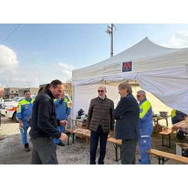 L'assessore regionale Riccardo Riccardi a Pasian di Prato - L'assessore regionale Riccardo Riccardi a Pasian di Prato